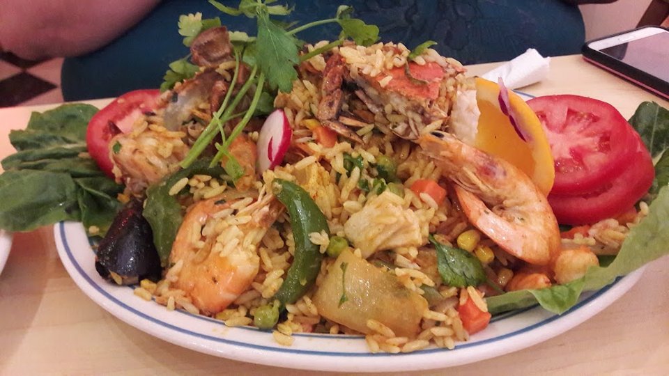 Arroz Con Mariscos Seafood with Rice