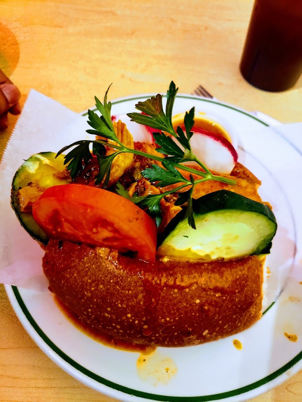 Pan Con Pollo