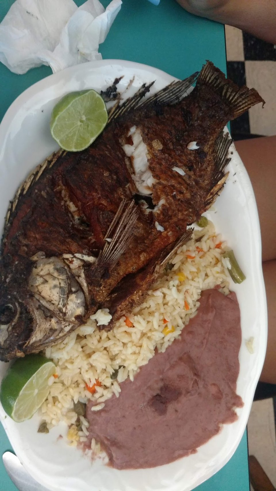 Mojarra Frita Fried Whole Tilapia Fish